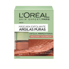 Loreal W. Argilas Puras Máscara Exfoliante Vermelha 50ml