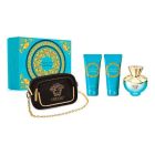 Versace Pour Femme Dylan Turquoise Coffret Eau de Toilette 100ml 4Pcs