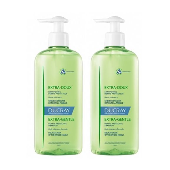 Ducray Extra-Doux Shampoo Dermoprotetor 2x400ml