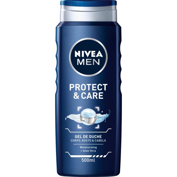 Nivea Gel de Banho For Men Orig.Protect & Care 500ml