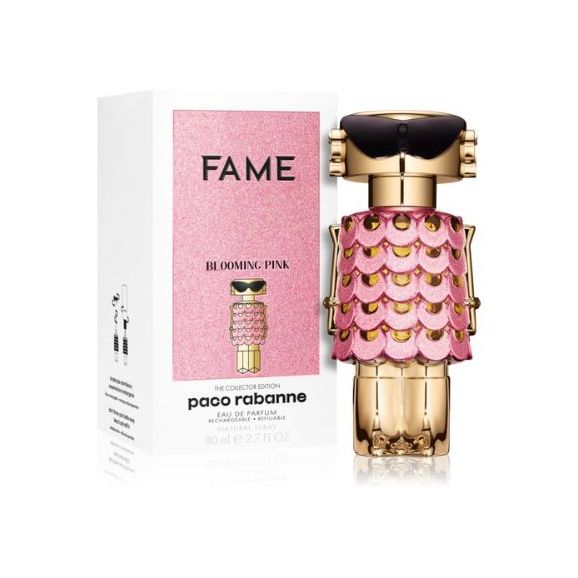 Paco Rabanne Fame Blooming Pink Eau de Parfum Recarregável 80ml