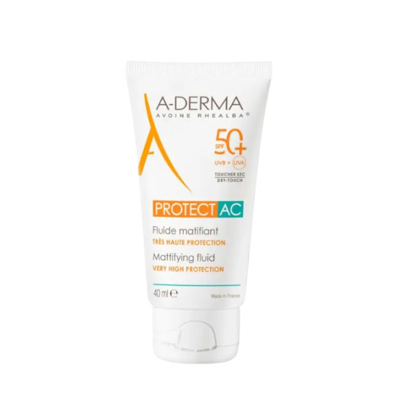 A-Derma Protect AC Fluido Matificante SPF50+ 40ml
