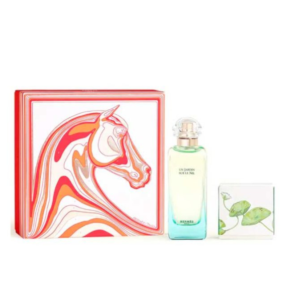 Hermès Un Jardin Sur Le Nil Coffret Eau de Toilette 100ml 2Pcs