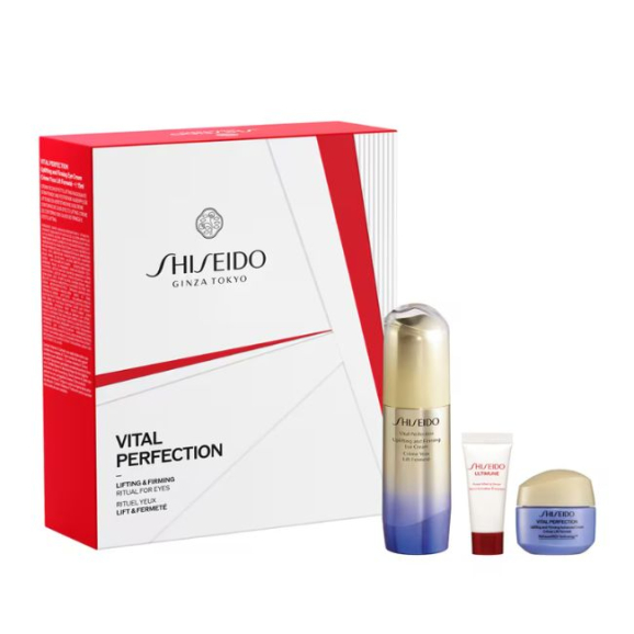 Shiseido Coffret Vital Perfection Uplifting and Firming Eye Cream 15ml 3Pcs