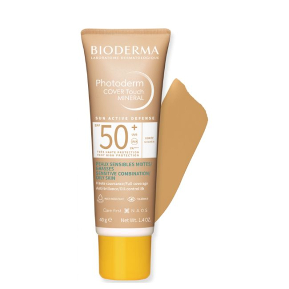 Bioderma Photoderm Cover Touch Dourado SPF50+ 40ml