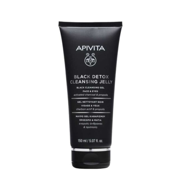 Apivita Gel de Limpeza Preto - Rosto e Olhos 150ml
