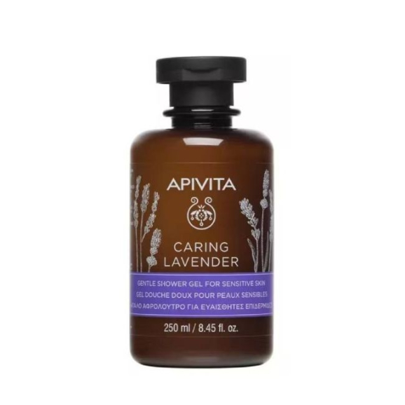 Apivita Caring Lavender Gel de Banho com Óleos Essenciais 250ml