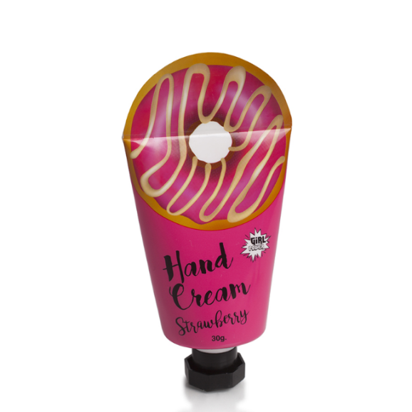 Girl Power Creme de Mãos Donut Morango 30g