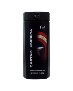 Captain America Shampoo & Gel 2 em 1 400 ml