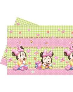 DISNEY MINNIE BABY FESTA TOALHA PLASTICA 120X180