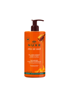 Nuxe Rêve de Miel Gel de Limpeza e Banho Corpo e Rosto 750ml