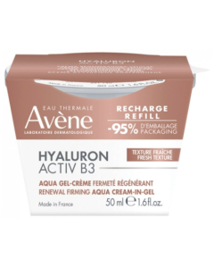 Avène Hyaluron Activ B3 Aqua Gel-Creme de Regeneração Celular Recarga 50ml