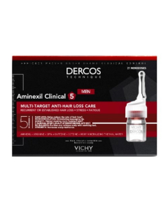 Vichy Dercos Aminexil Clinical 5 Homem Ampolas 21x6ml