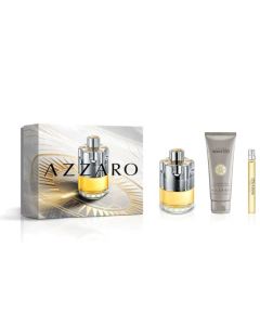Azzaro Wanted Coffret Eau de Toilette 100ml 3Pcs