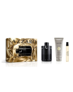Azzaro The Most Wanted Coffret Eau de Parfum Intense 100ml 3Pcs