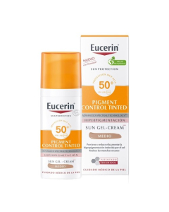 Eucerin Solar Pigment Control Tinted Gel-Creme Médio SPF50+ 50ml