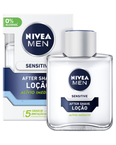 Nivea Men Sensitive After-Shave Loção 100ml