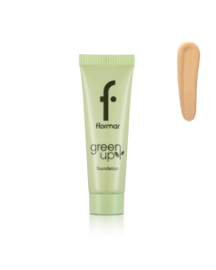 Flormar Green Up Foundation-002 Light Beige 30ml