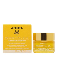 Apivita Beessential Oils Bálsamo de Noite Hidratante Rosto 15ml