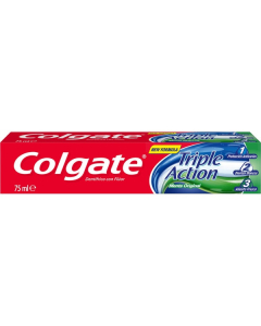 Colgate Pasta de Dentes Anti-Cáries Menta Tripla Ação 75ml