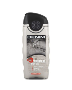 Denim Gel de Banho Black X3 Triple Detox 250ml