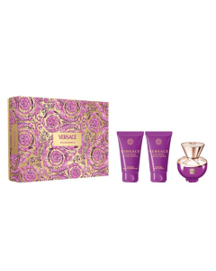 Versace Dylan Purple Pour Femme Coffret Eau de Parfum 50ml 3Pcs