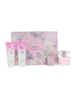 Versace Bright Crystal Coffret Eau de Toilette 90ml 4Pcs