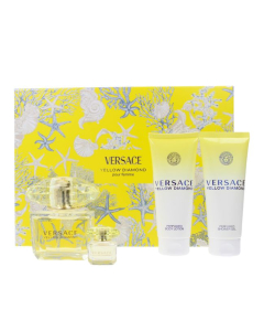 Versace Yellow Diamond Coffret Eau de Toilette 90ml 4Pcs