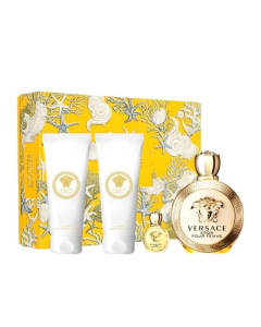 Versace Eros Pour Femme Coffret Eau de Parfum 100ml 4Pcs