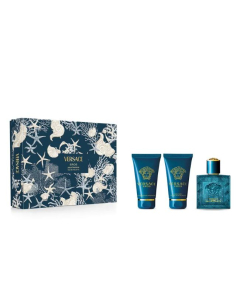 Versace Eros Coffret Eau de Toilette 50ml 3Pcs