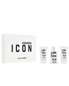 Dsquared2 Icon Pour Femme Coffret Eau de Parfum 50ml 3Pcs