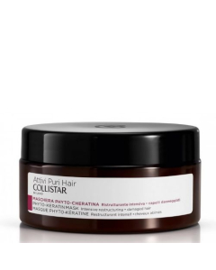 Collistar Attivi Puri Hair Phyto-Keratin Máscara Reestruturação Intensiva Cabelos Danificados 200ml