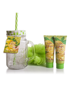 Girl Power Coffret Banho Limão e Gengibre 50ml 4Pcs