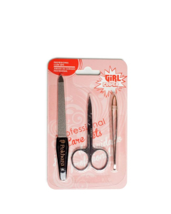 Girl Power Conjunto Profissional Cuidados de Mãos 3Pcs