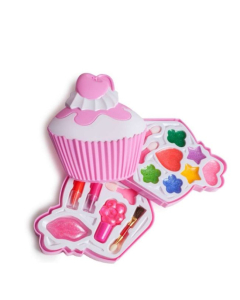 Girl Power Coffret Estojo Maquilhagem Cupcake Crianças 4Pcs