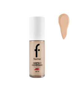 Flormar Perfect Coverage Foundation 130 Light Beige 30ml