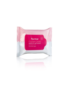 Flormar Clean Care Makeup Wet Wipes 20un