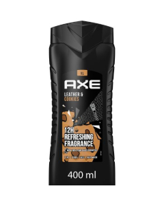 Axe Gel Banho Leather+Cookies 400ml