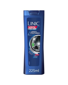 Linic Champô For Men Limpeza Profunda 225ml