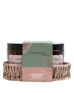 Azoza Ecohabit Coffret Grass Basket Body Duo 250ml 3Pcs