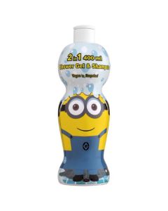 Minions Champô e Gel de Banho 2 Em 1 400ml