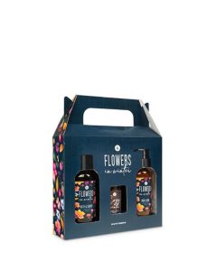 Flowers In Winter Coffret Coleção Banho c/ Vela 3Pcs