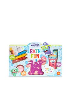 Funny Monsters Coffret Banho & Lápis de Cera 5Pcs