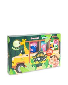 Wildlife Friends Coffret Coleção Banho & Tattoo 3Pcs