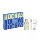 Rochas Eau De Rochas Femme Coffret Eau de Toillete 100ml 3Pcs