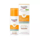 Eucerin Solar Oil Control Tinted Gel-Creme Toque Seco Médio SPF50+ 50ml