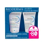 Bioderma Atoderm Conjunto 2x Creme de Mãos e Unhas 50ml