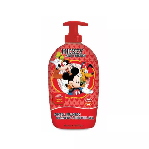 DISNEY MICKEY SHAMPOO E SHOWER GEL 500ML