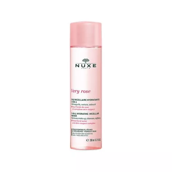 Nuxe Very Rose Água Desmaquilhante Pele Seca 200ml