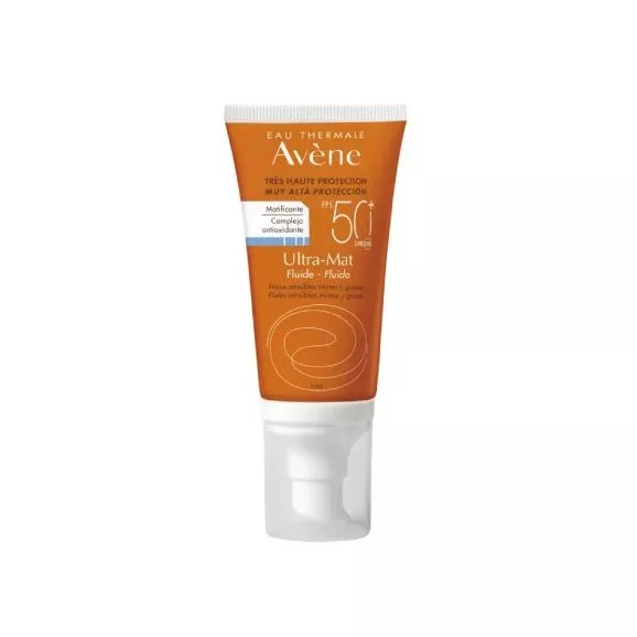 Avène Solar Aqua-Fluido Ultra Mat SPF50+ 50ml